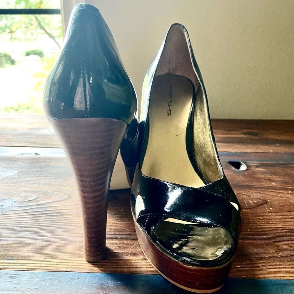 Marc Fisher Patent Leather Heels Size 9